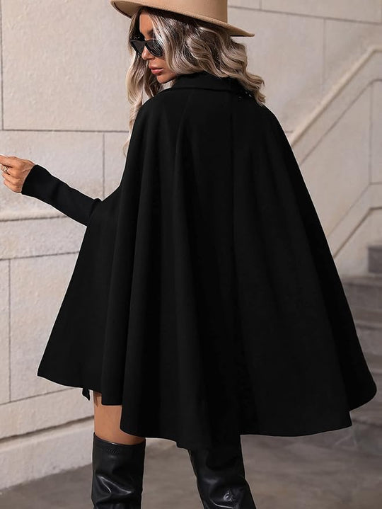 EB | Stilvolle Cape Jacke Damen