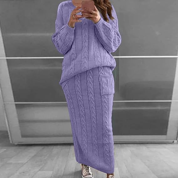 EB | Wintersatzs Aus Strickpullover und Rock