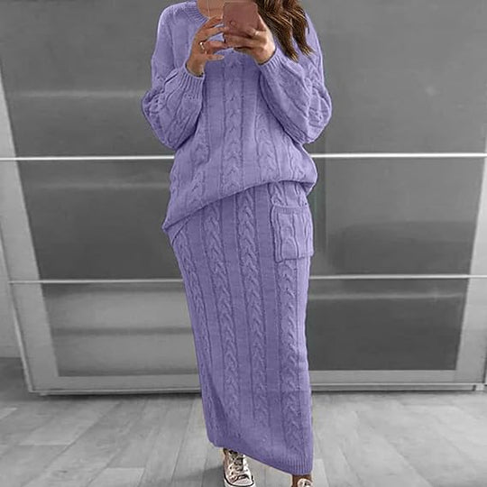 EB | Wintersatzs Aus Strickpullover und Rock