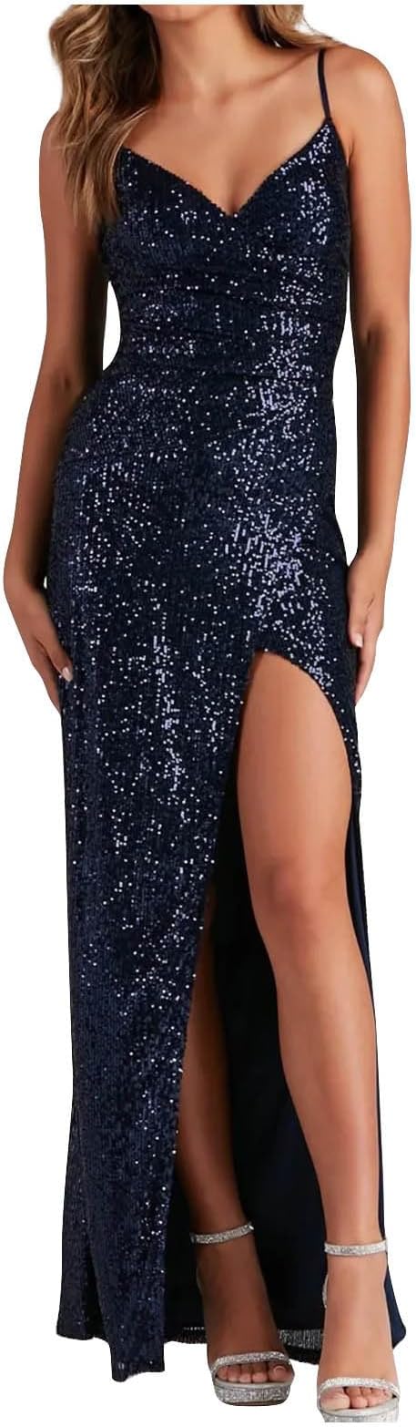 EB | Paillettenverziertes Abendkleid Elegantes Festkleid