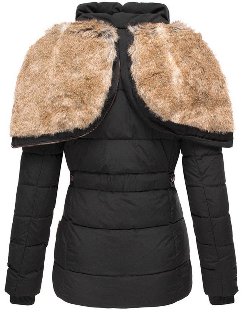 EB | Warmer Wintermantel mit Fellfutter