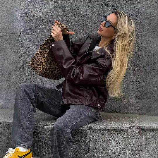 EB | Elegante Lederjacke