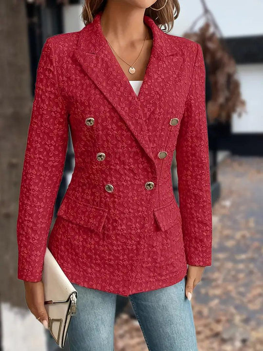 EBMode – Stilvoller Zweireihiger Blazer