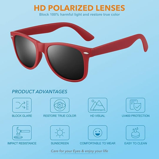 EB | 80Er Retro Polarisierte Sonnenbrille