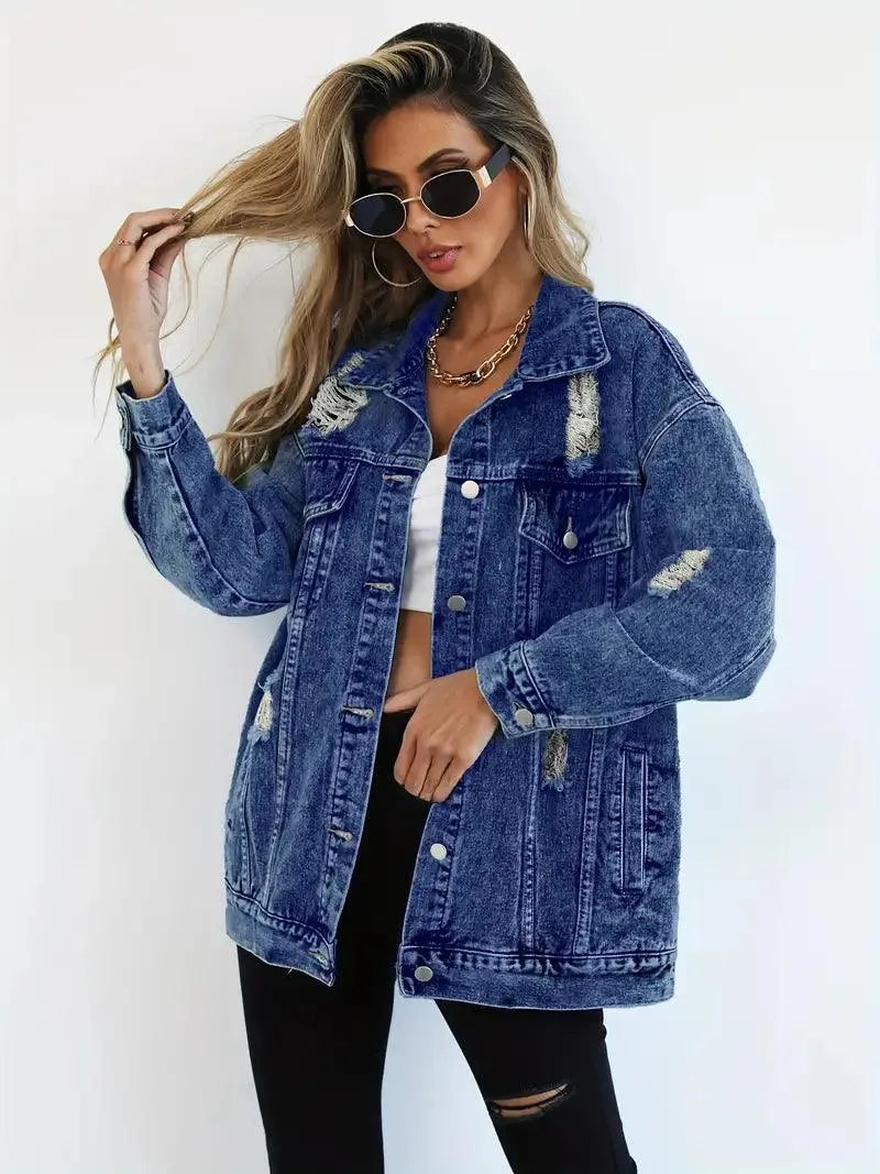 EB | Oversized Jeansjacke für Damen