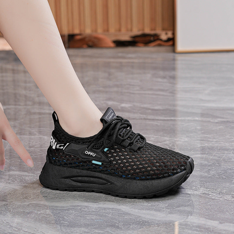 Bequeme Mesh-Freizeit-Sportschuhe für Damen EB EB