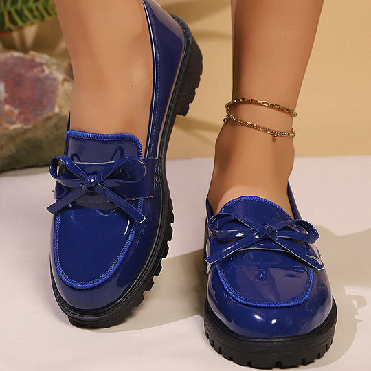 Elegante Orthopädische Loafer Mit Blockabsatz EB EB