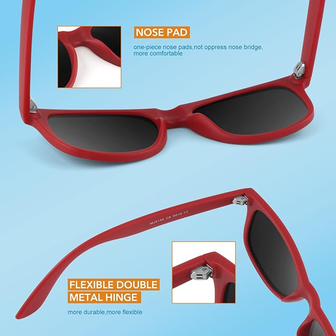 EB | 80Er Retro Polarisierte Sonnenbrille