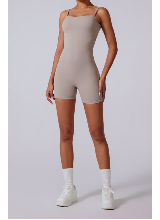 EB | Schlanke Schulter Tank Yoga Strampler