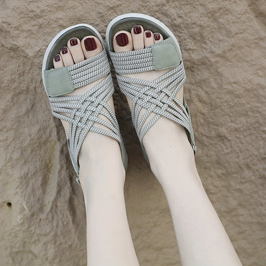 leichte Komfortsandalen mit Fußbett EB EB