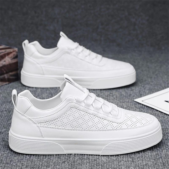 EB | Bequeme Lässig Weiße Herrenschuhe