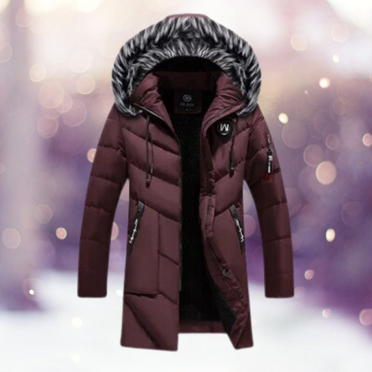 EB | Parka Jack - stilvolle isolierte Damen Außenjacke mit Kunstpelzkapuze