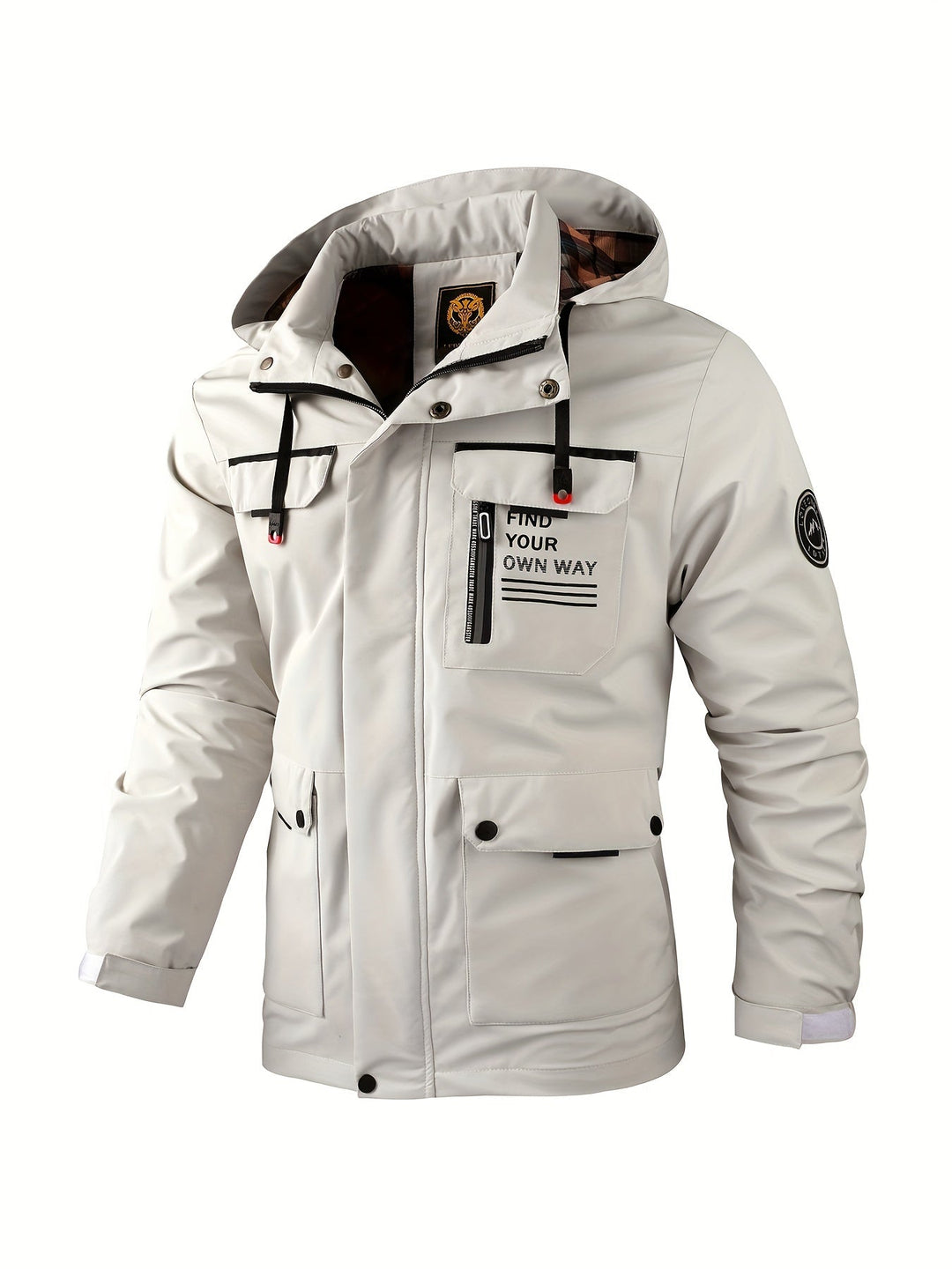 EB | Herren Kapuzen Utility Jacke