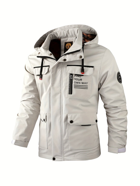 EB | Herren Kapuzen Utility Jacke