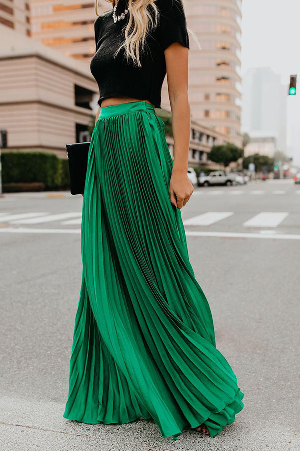 EB | Für Eternity Plissierter Maxi Rock