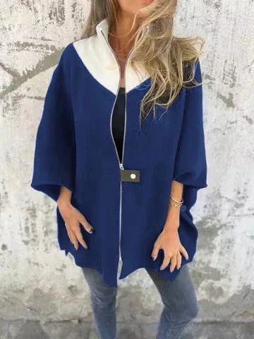 EB | Lässige Jacke mit hohem Kragen