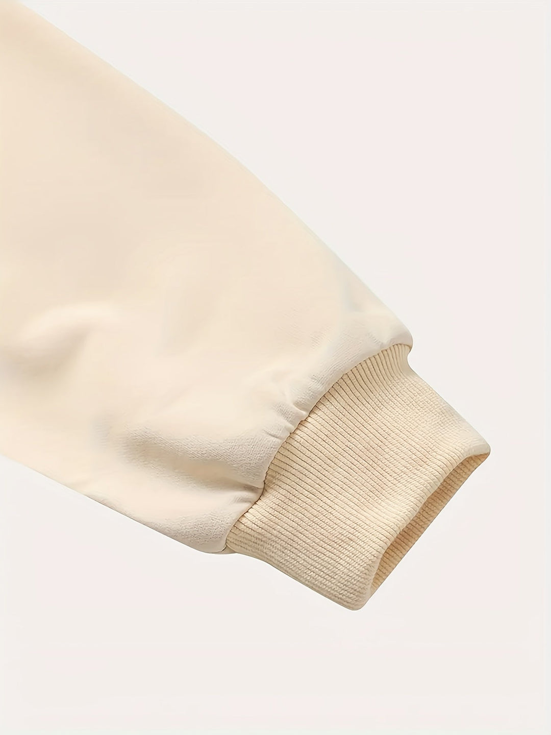 EB | Sweatshirt mit Künstlerischem Gesicht Baumwolle Trendy und Bequem