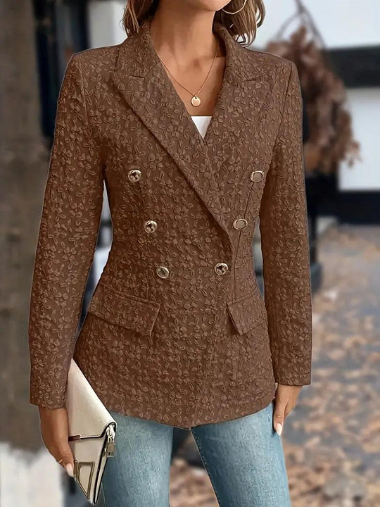 EBMode – Stilvoller Zweireihiger Blazer