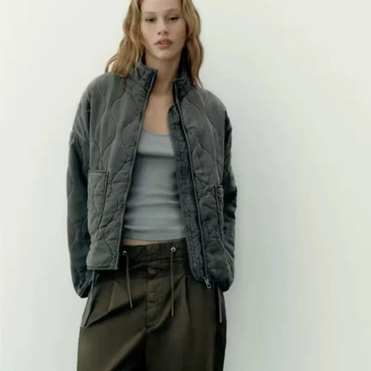 EB | Steppjacke mit klassischer Steppnaht-Detailierung