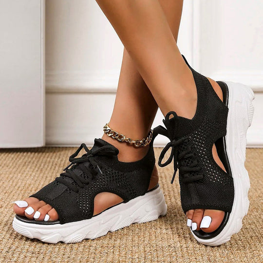 EB | Orthopädische Plateausandalen