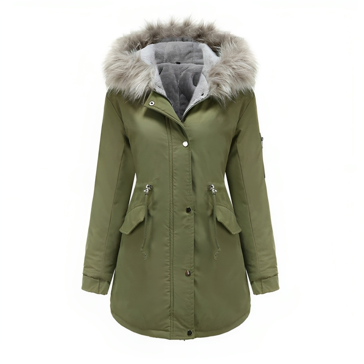 EB | Winter Parka mit veganem Pelz für Damen umweltfreundliche Materialien