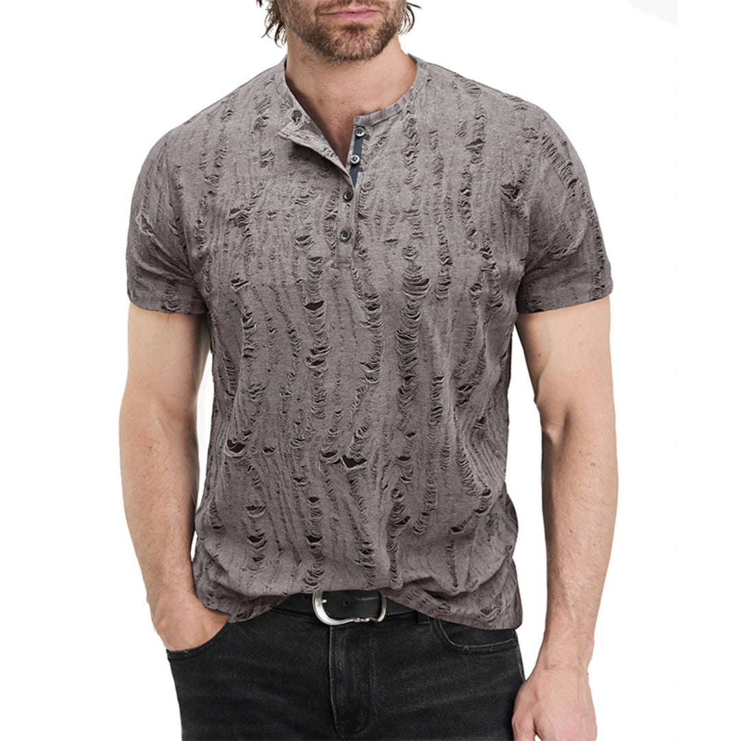 EB | Außenhandel lässiges Henry-Hemd