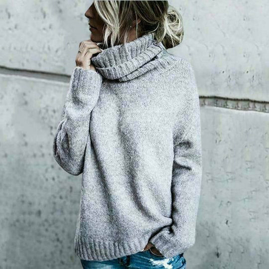 EB | Rollkragen Strickpullover