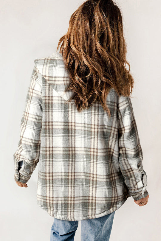EB | Gitterjacke mit Plüschfutter Warm und Stilvoll Ideal für Den Alltag