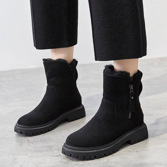 Damen-Winterstiefel aus Wolle EB EB