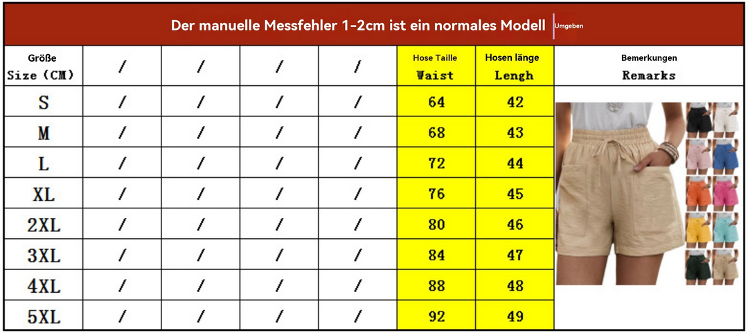EB | Lässige Shorts aus Leinen