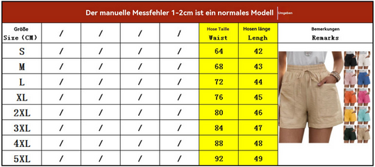 EB | Lässige Shorts aus Leinen