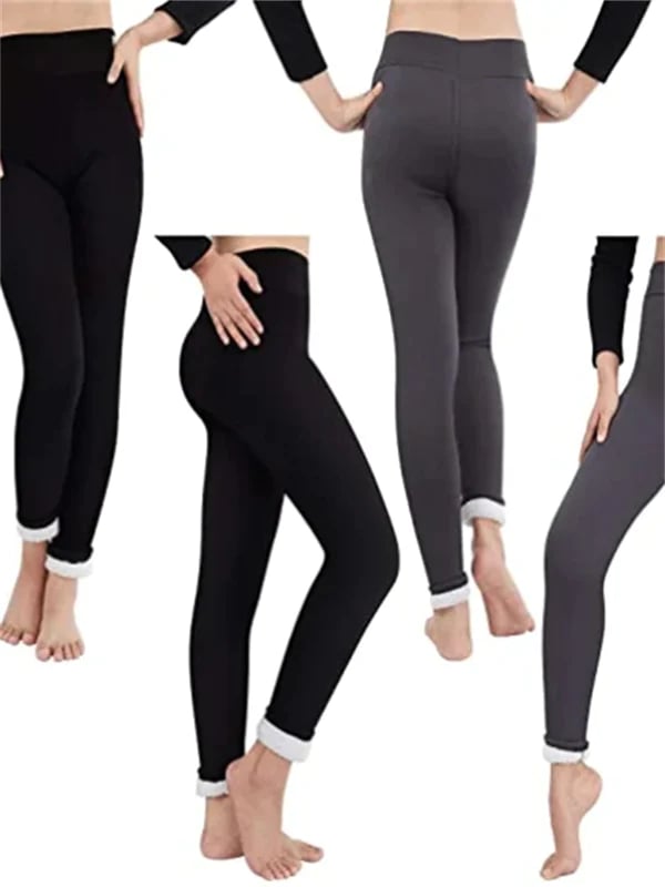 EB | Damen Winterhose Fleece - Warme Leggings mit Formungseffekt