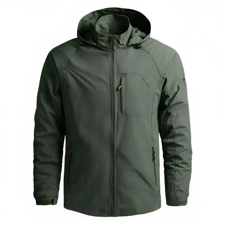 EB | Wasserdichter Kapuzenwindbreaker für Herren