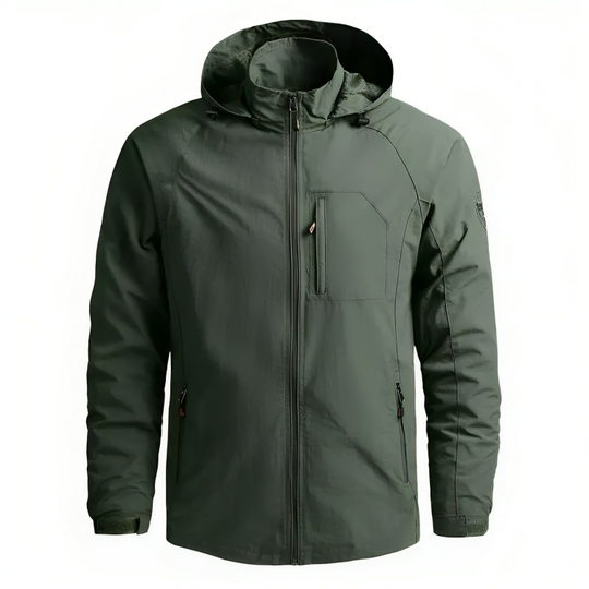 EB | Wasserdichter Kapuzenwindbreaker für Herren