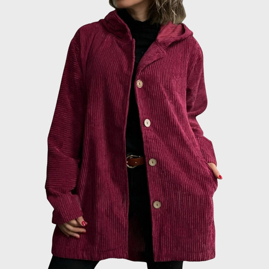 EB | Gemütliche Kordjacke mit Kapuze