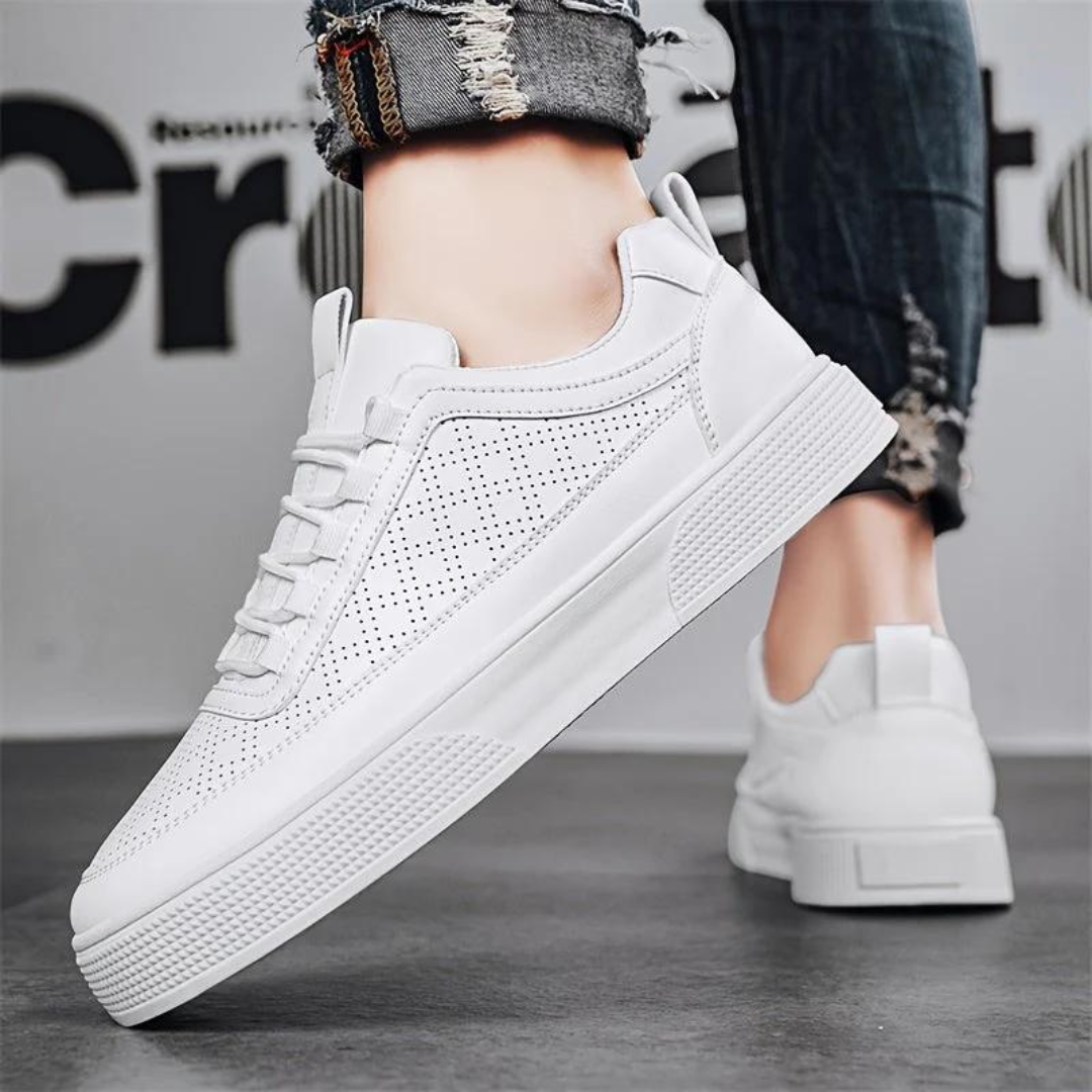 EB | Bequeme Lässig Weiße Herrenschuhe
