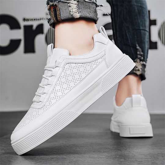 EB | Bequeme Lässig Weiße Herrenschuhe