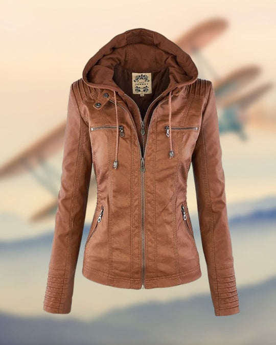 EB | Elegante und Einzigartige Lederjacke