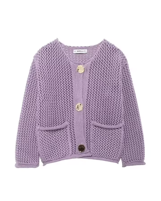 EB | Burgundy Cardigan