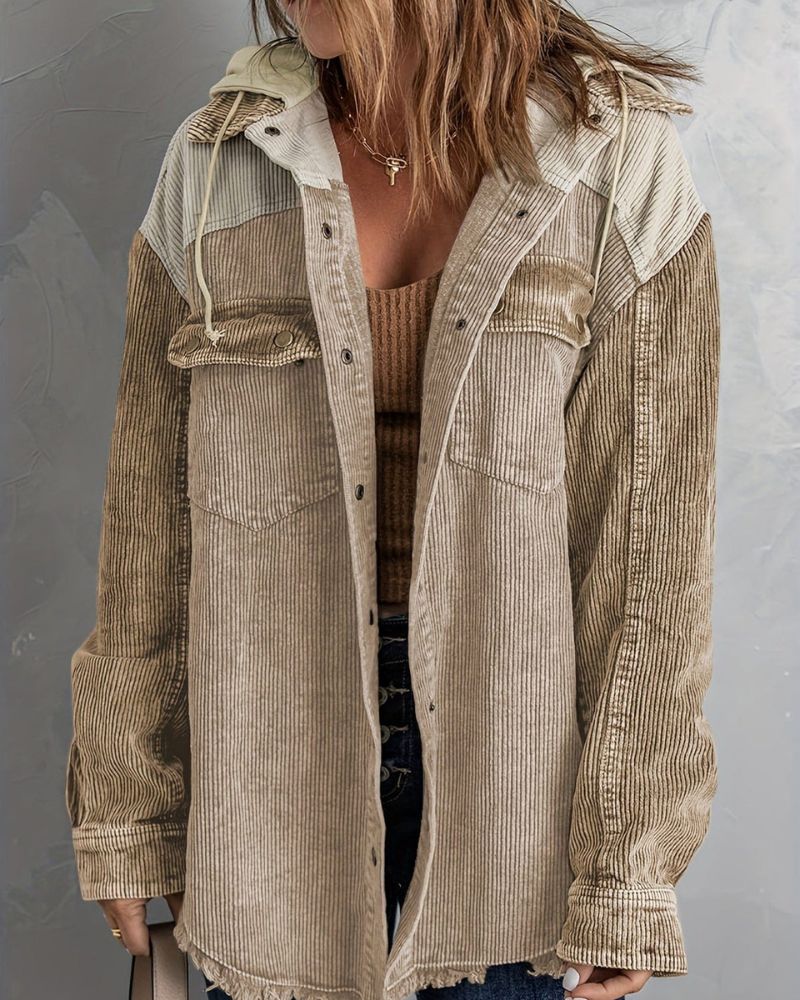 EB | Stylische Corduroy Jacke
