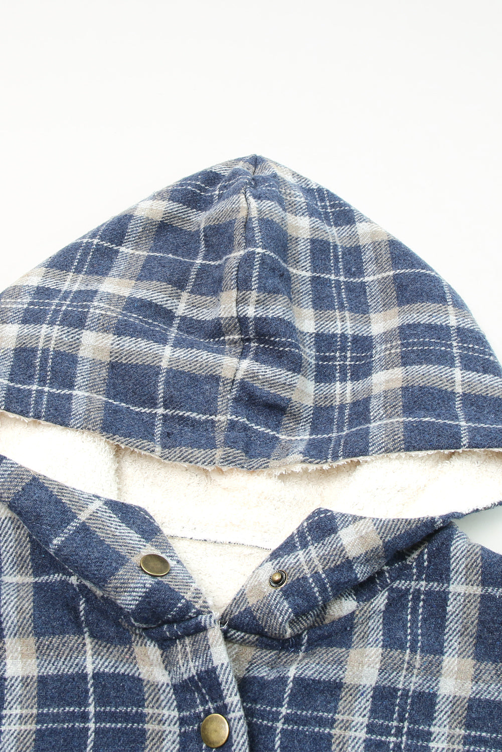 EB | Gepunktete Jacke mit Kapuze Weiches Plüschfutter Perfekt für Kalte Tage