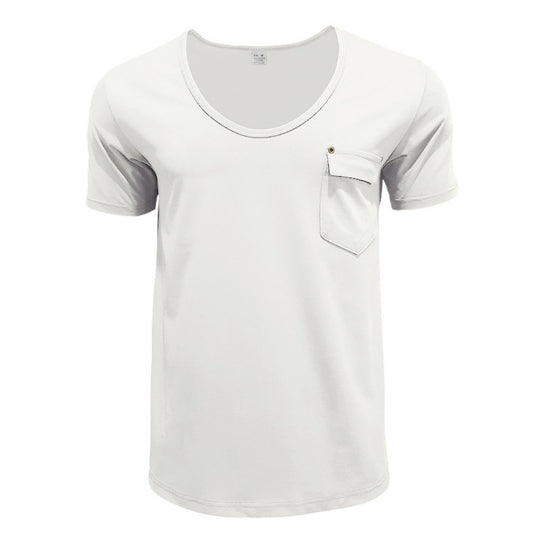 EB | T-Shirt mit V-Ausschnitt in Übergröße