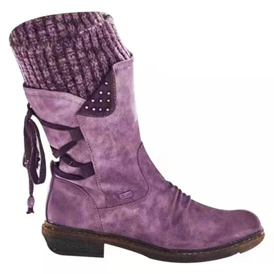 EB | Modische Winterstiefeletten Zum Schnüren