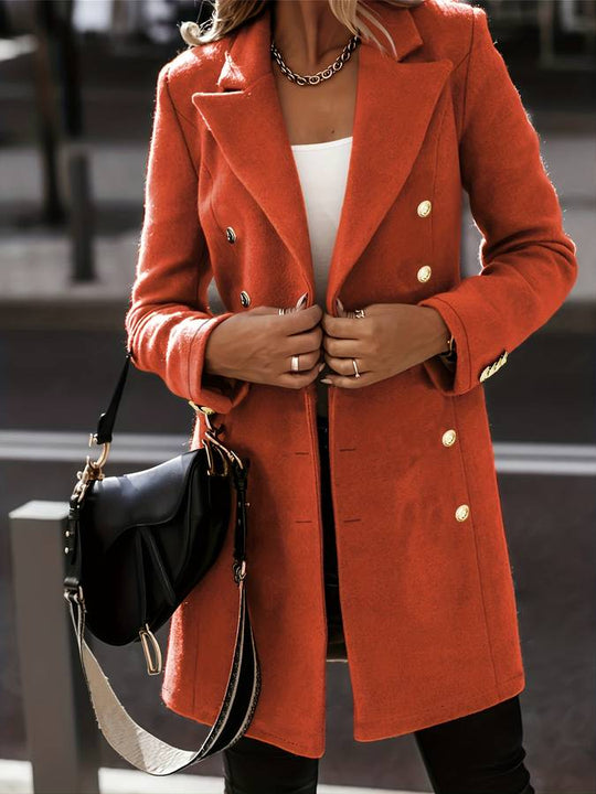 EB | Double-breasted Winterjacke - Taillierte Passform