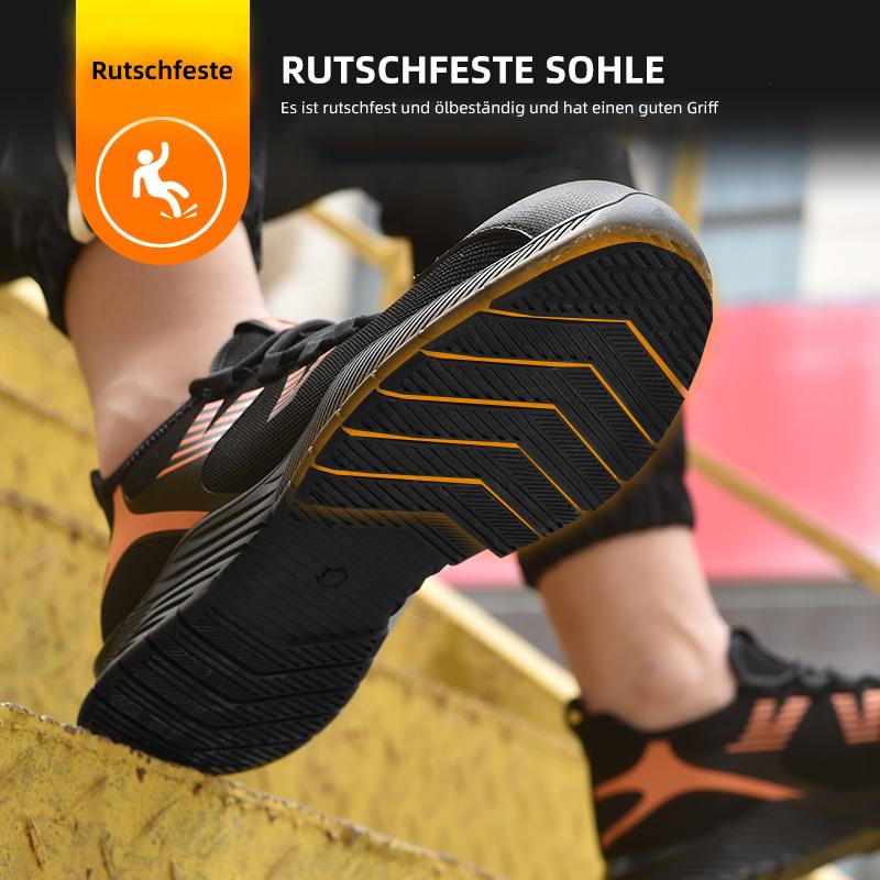 Atmungsaktiv SRA Nicht-slip EVA Vier Atmungsaktiv männer sicherheit Schuhe EB