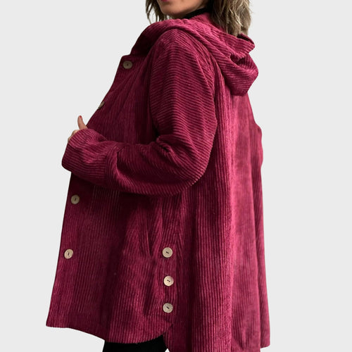 EB | Gemütliche Kordjacke mit Kapuze