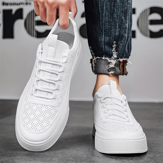 EB | Bequeme Lässig Weiße Herrenschuhe