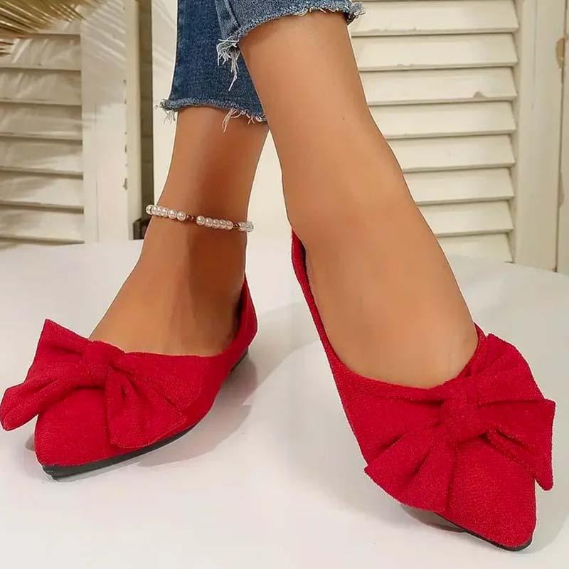Spitze Flache Schuhe EB