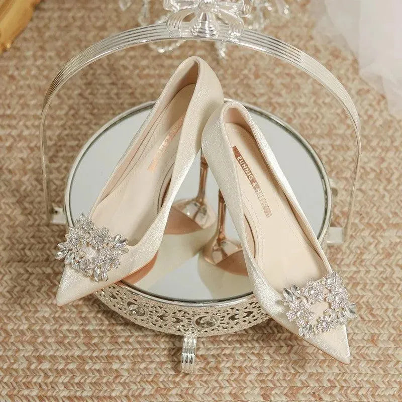 EB | Brautschuhe Stiletto mit Strass