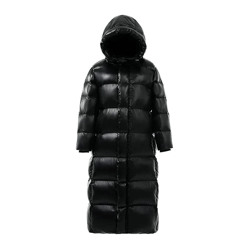 EB | Damen Lange Gepolsterte Jacke